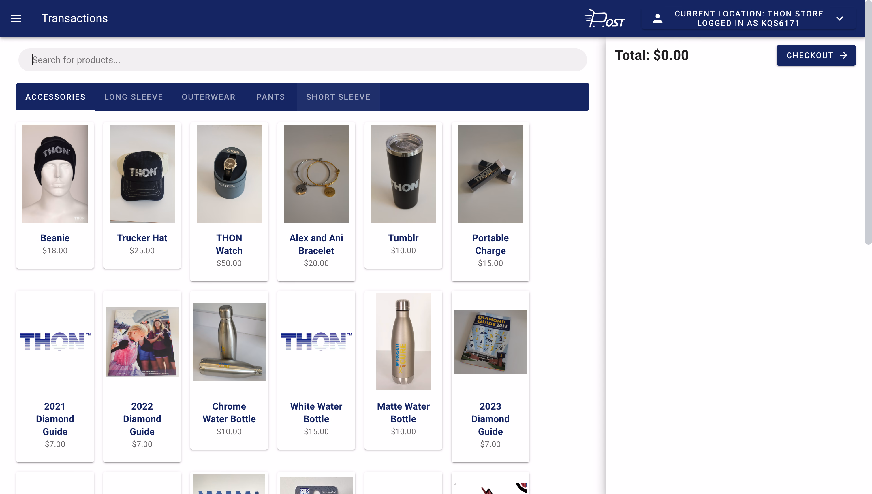 POST (Point of Sale Terminal)
